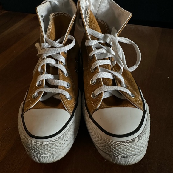 COPY - Converse platform chuck Taylor all stars wheat and black gently used wom… - Picture 3 of 8